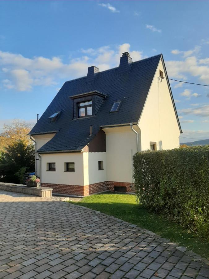 Haus Mit Ausblick 3 Schlafzimmer Wilkau-Hasslau Exteriör bild